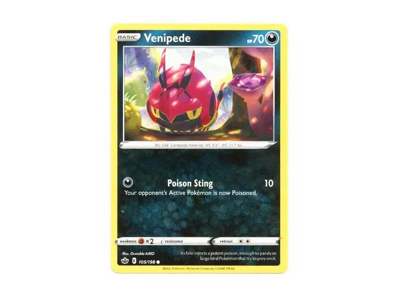 Venipede 105/198 - Common - Einzelkarten - BattleofCards