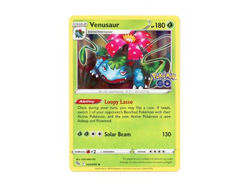 Venusaur 003/078 - Ultra Rare - Einzelkarten - BattleofCards