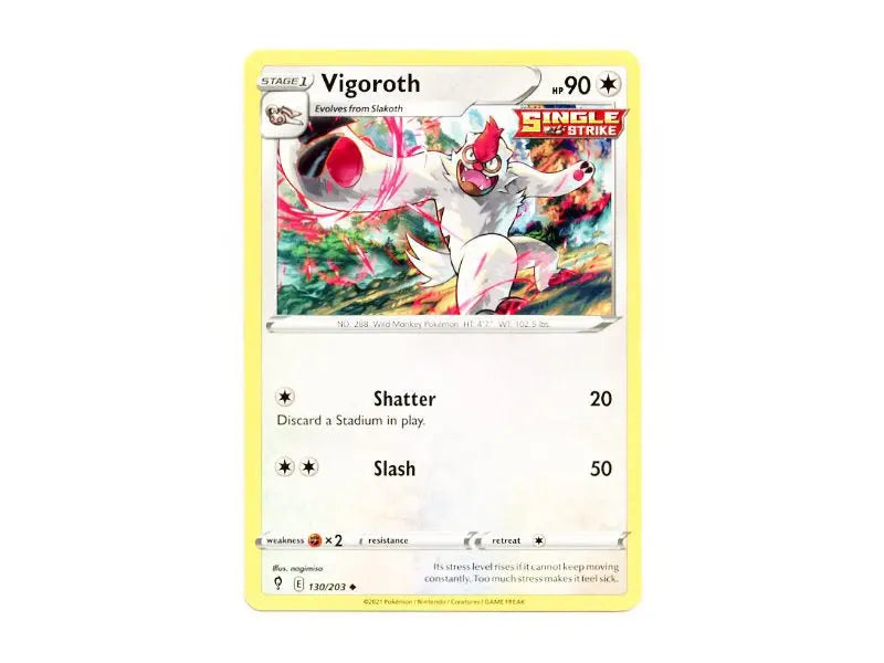 Vigoroth 130/203 - Common - Einzelkarten - BattleofCards