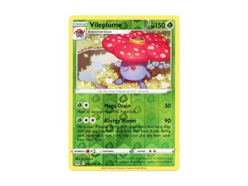 Vileplume 003/196 - Reverse Holo - Einzelkarten - BattleofCards
