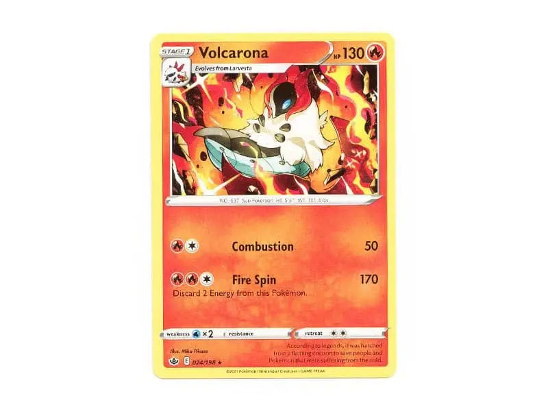 Volcarona 024/198 - Common - Einzelkarten - BattleofCards