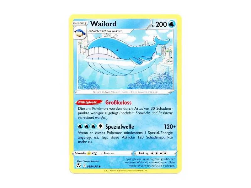 Wailord 038/195 - Common - DE - Einzelkarten - BattleofCards