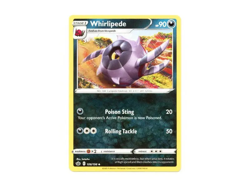Whirlipede 106/198 - Common - Einzelkarten - BattleofCards