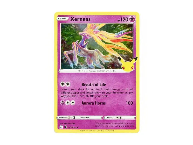 Xerneas 012/025 - Holo Rare - Einzelkarten - BattleofCards