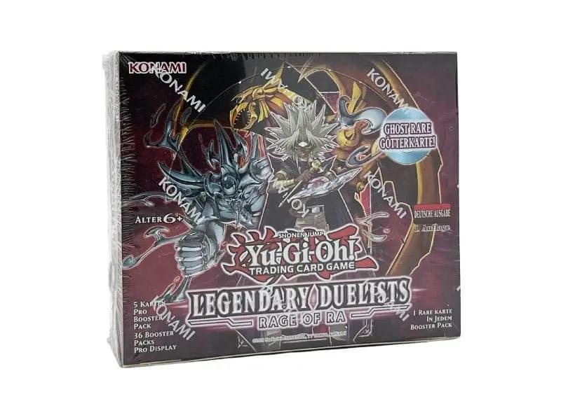 Yu-Gi-Oh! Legendary Duelist Rage of Ra Booster Display - DE - Display Yugioh! - BattleofCards Yu-Gi-Oh! Legendary Duelist Rage of Ra Booster Display - DE - Display Yugioh! - BattleofCards