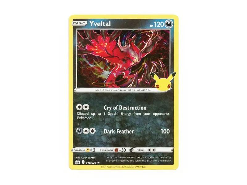 Yveltal 019/025 - Holo Rare - Einzelkarten - BattleofCards
