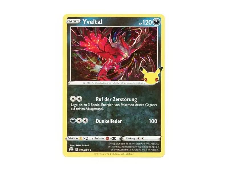Yveltal 019/025 - Holo Rare - DE - Einzelkarten - BattleofCards