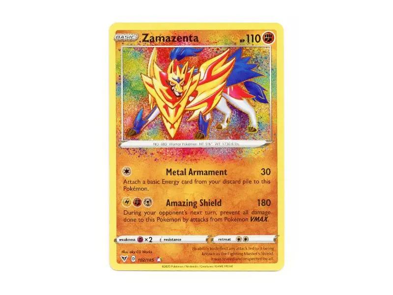 Zamazenta 102/185 - Amazing Rare - Einzelkarten - BattleofCards