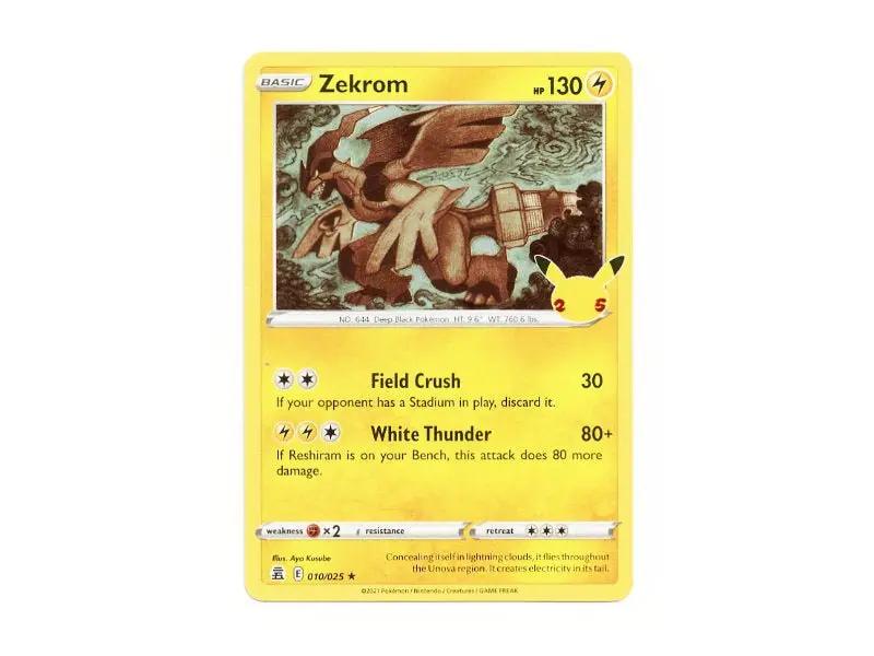Zekrom 010/025 - Holo Rare - Einzelkarten - BattleofCards