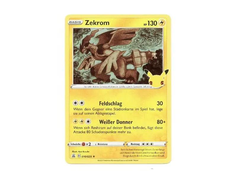 Zekrom 010/025 - Holo Rare - DE - Einzelkarten - BattleofCards