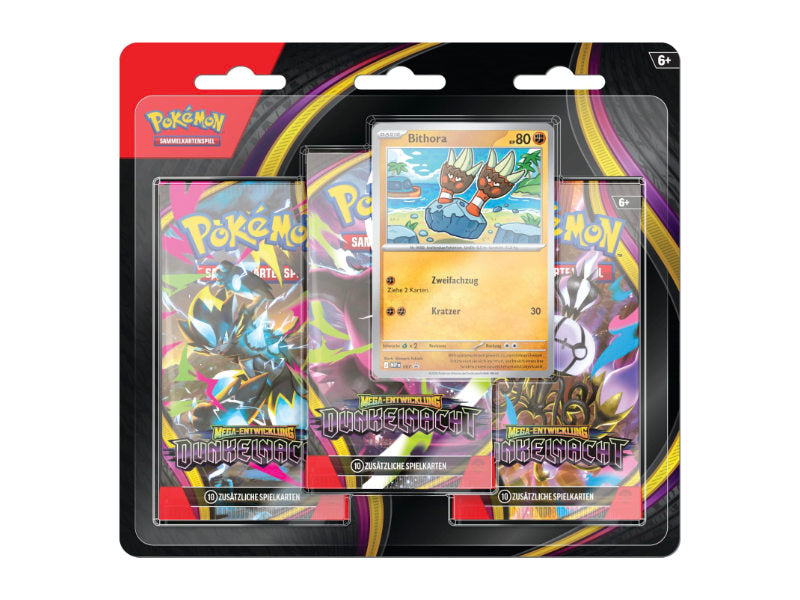 Pokemon Dunkelnacht 3-Pack-Blister (Bithora) - DE