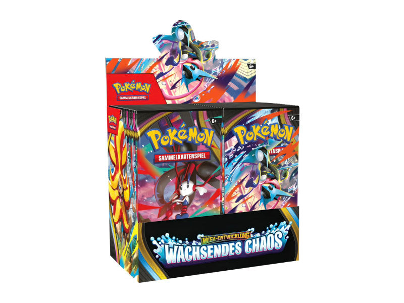 Pokemon Wachsendes Chaos Booster Display - DE
