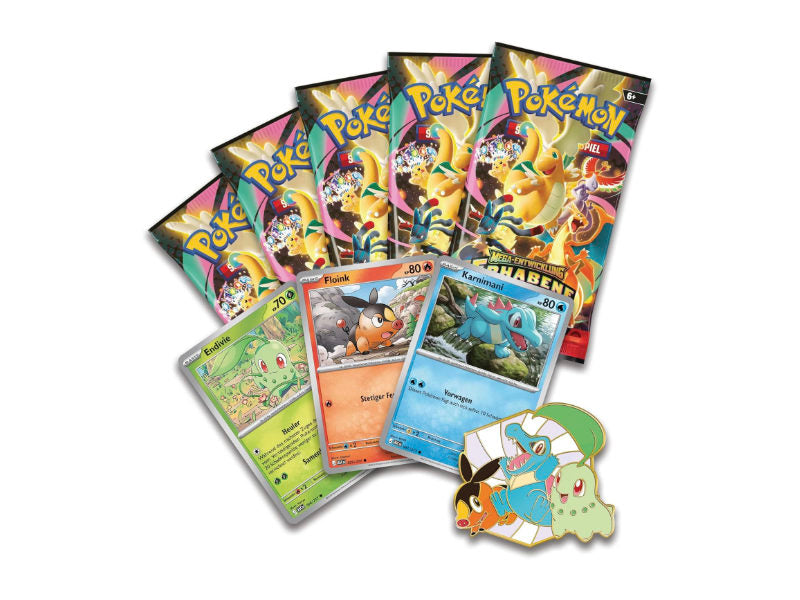 Pokemon Erhabene Helden Deluxe Pin Kollektion Box (Erste Partner) - DE