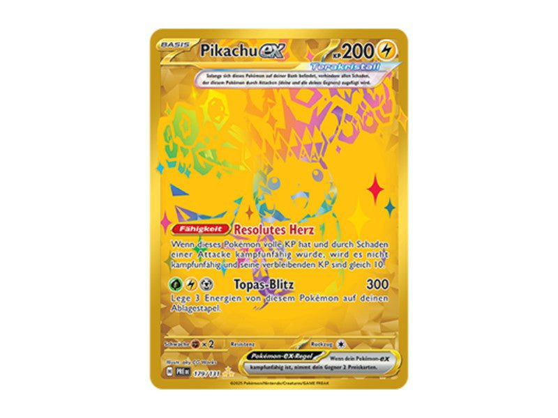 Pikachu ex 179/131 - Hyper Rare - BattleofCards