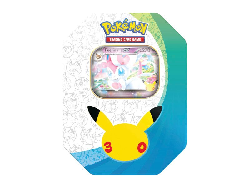 Pokemon 30th Celebrations Feelinara-ex Tin Box - DE - Tin Box - BattleofCards