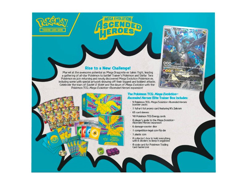 Pokemon Ascended Heroes Elite Trainer Box - EN - Top Trainer Box - BattleofCards