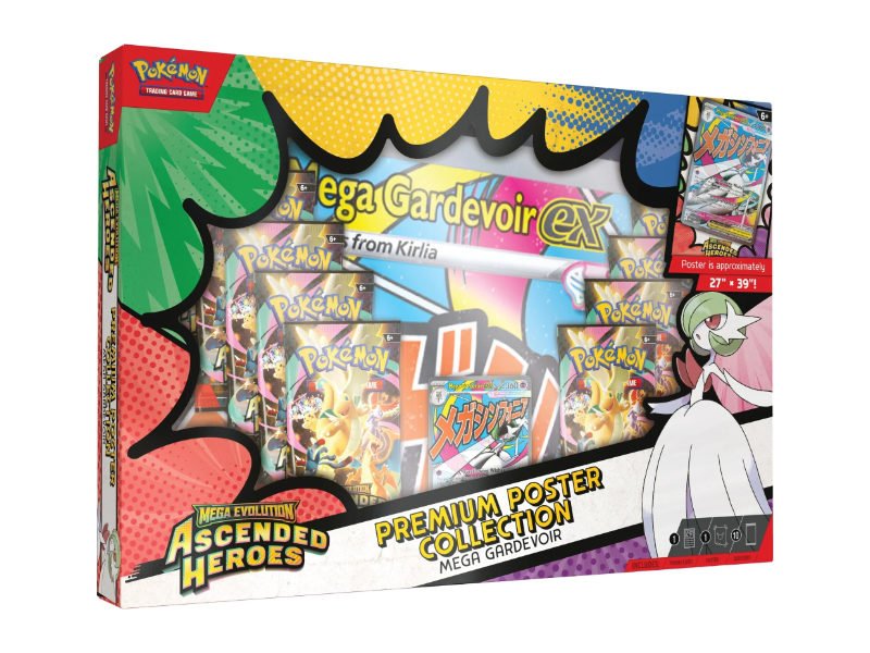 Pokemon Ascended Heroes Premium Poster Kollektion Box (Guardevoir) - EN - Box Collection Sets - BattleofCards