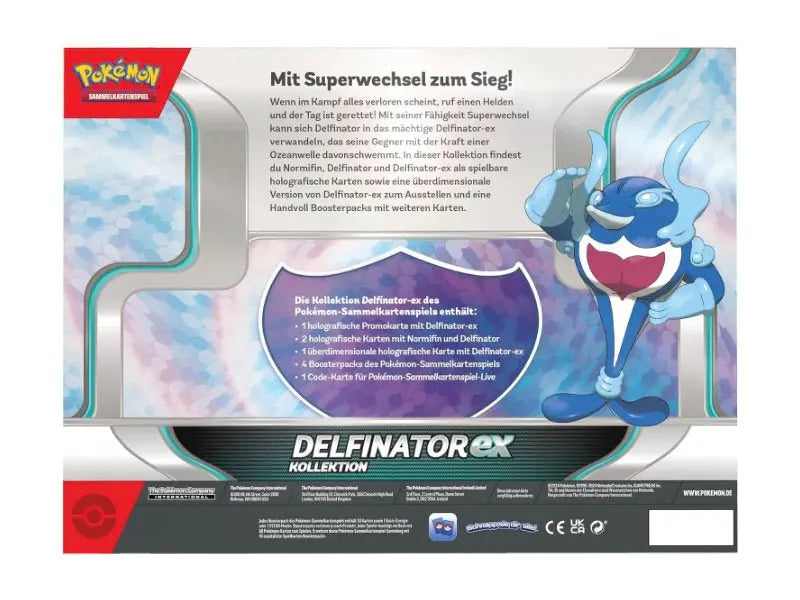 Pokemon Delfinator ex Kollektion Box - DE - Box Collection Sets - BattleofCards