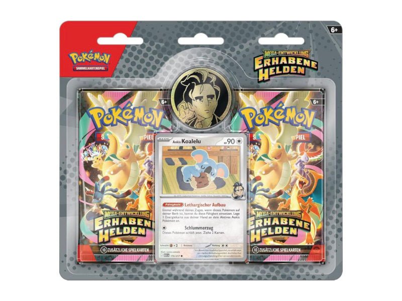 Pokemon Erhabene Helden 2 - Pack Blister (Aokis Koalelu) - DE - Box Collection Sets - BattleofCards