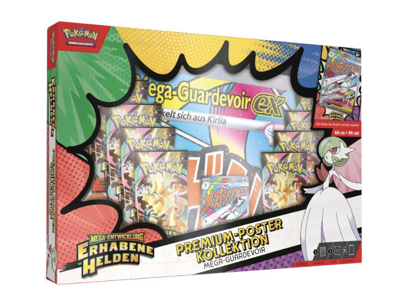 Pokemon Erhabene Helden Premium Poster Kollektion Box (Guardevoir) - DE - Box Collection Sets - BattleofCards