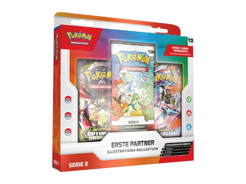 Pokemon Illustrations Kollektion Box (Erste Partner Serie 2) - DE - Box Collection Sets - BattleofCards