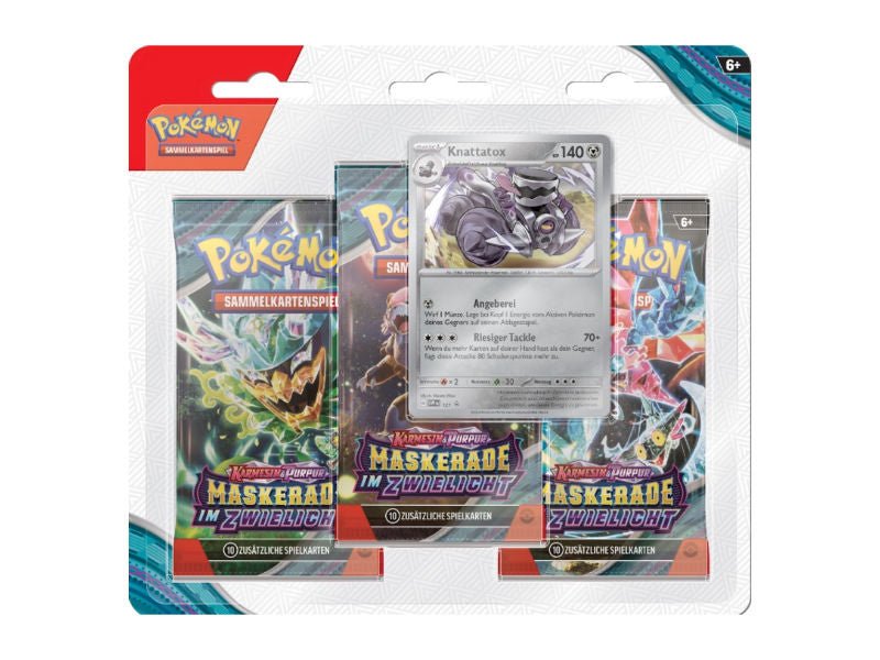 Pokémon Maskerade im Zwielicht Blister (Knattatox) - DE - BattleofCards