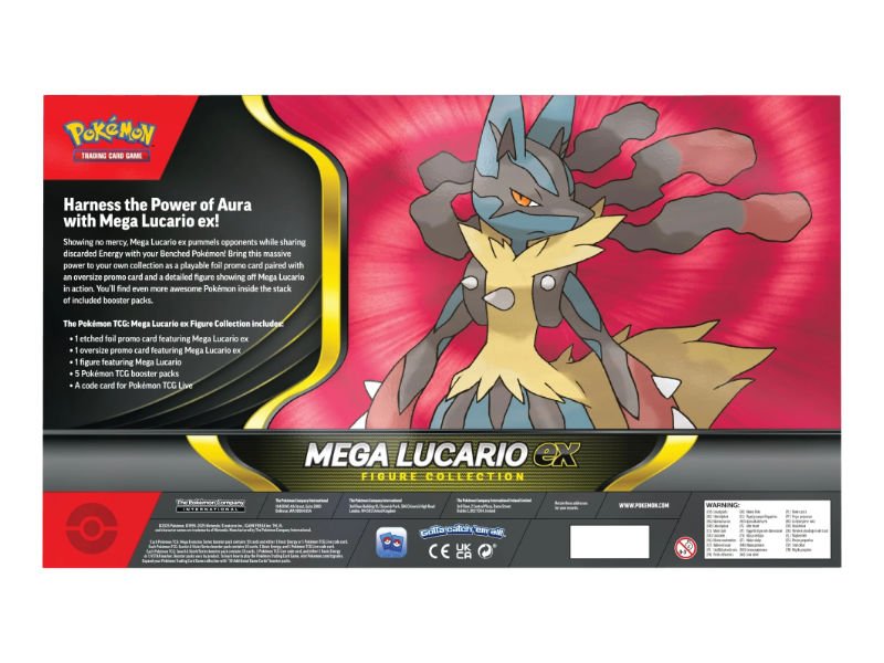Pokemon Mega - Lucario - ex Figuren Box - EN - Box Collection Sets - BattleofCards