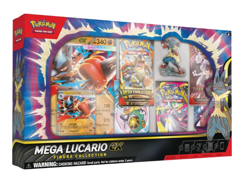 Pokemon Mega - Lucario - ex Figuren Box - EN - Box Collection Sets - BattleofCards