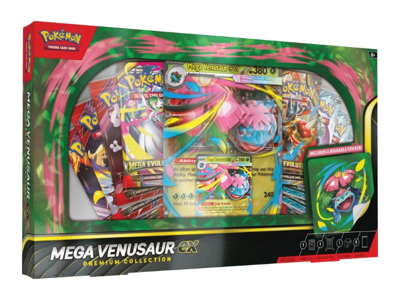 Pokemon Mega Venusaur ex Premium Collection Box - EN - Box Collection Sets - BattleofCards