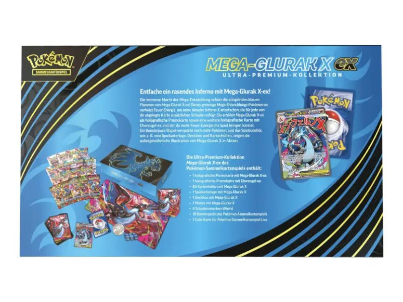 Pokemon Ultra Premium Kollektion Mega - Glurak X - ex - DE - Box Collection Sets - BattleofCards