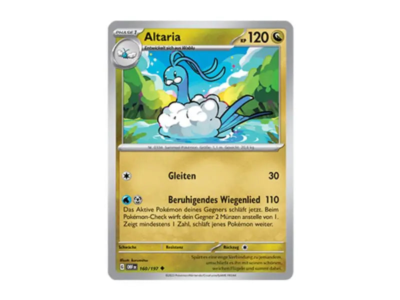 Altaria 160/197 - Common - Einzelkarten - BattleofCards