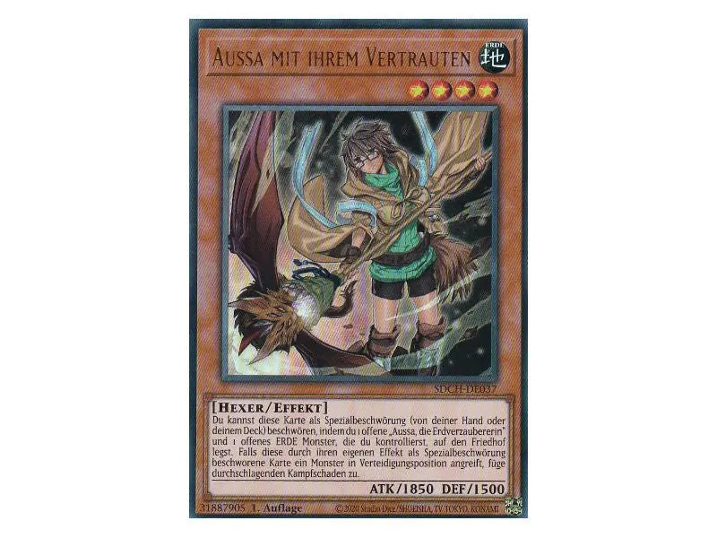 Aussa, die Erdverzaubererin - SDCH-DE001 - BattleofCards