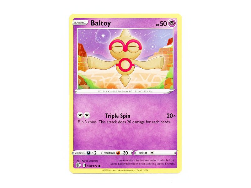 Baltoy 058/172 - Common - BattleofCards