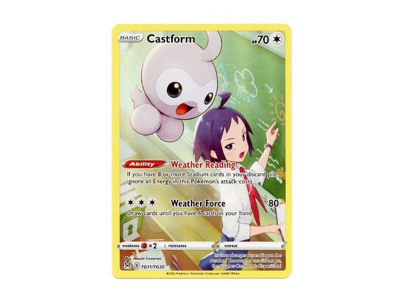 Castform TG11/TG30 - White Star - BattleofCards