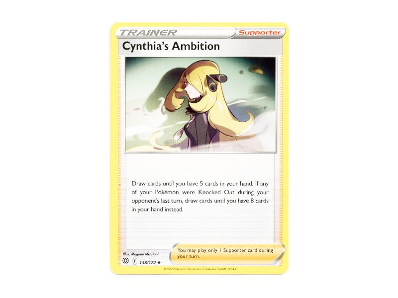 Cynthia's Ambition 138/172 - Common - BattleofCards