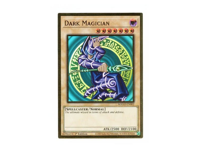 Dark Magician MAGO-EN002 - Premium Gold Rare - BattleofCards