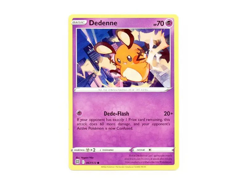 Dedenne 067/172 - Common - Einzelkarten - BattleofCards