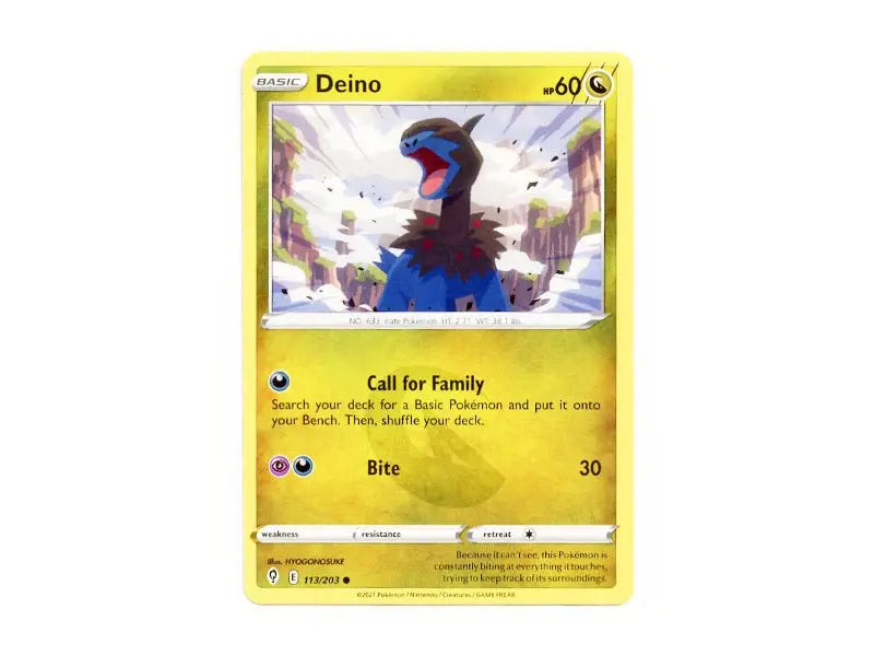 Deino 113/203 - Common - Einzelkarten - BattleofCards