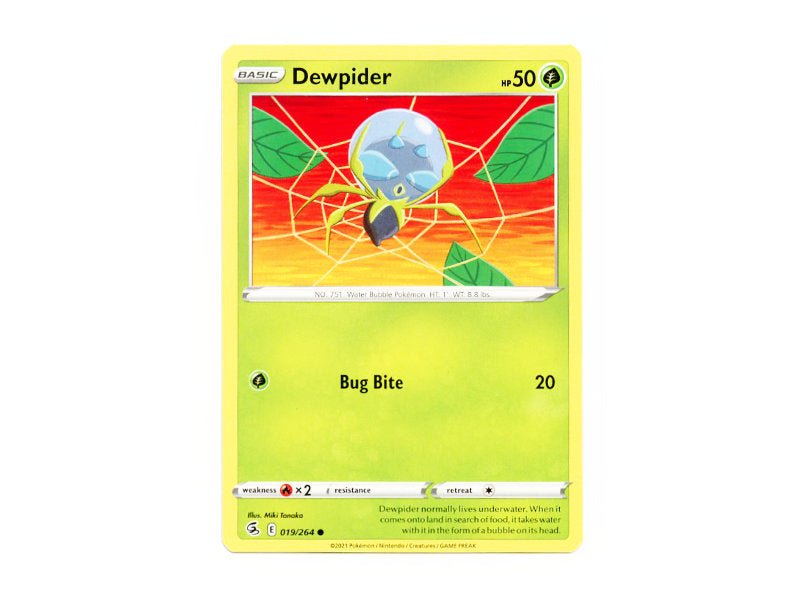 Dewpider 019/264 - Common - BattleofCards
