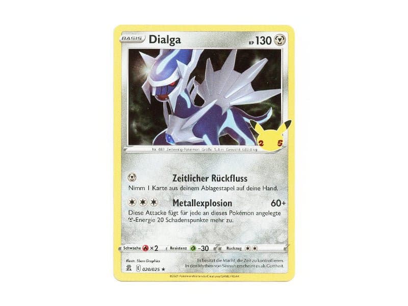 Dialga 020/025 - Holo Rare - DE - BattleofCards