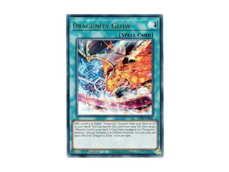 Dragunity Glow GFTP - EN041 - Ultra Rare - Einzelkarten Yu - Gi - Oh! - BattleofCards