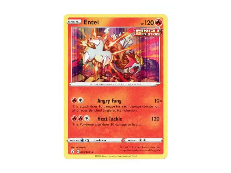 Entei 019/203 - Holo - BattleofCards
