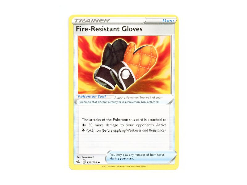 Fire-Resistant Gloves 138/198 - Common - BattleofCards