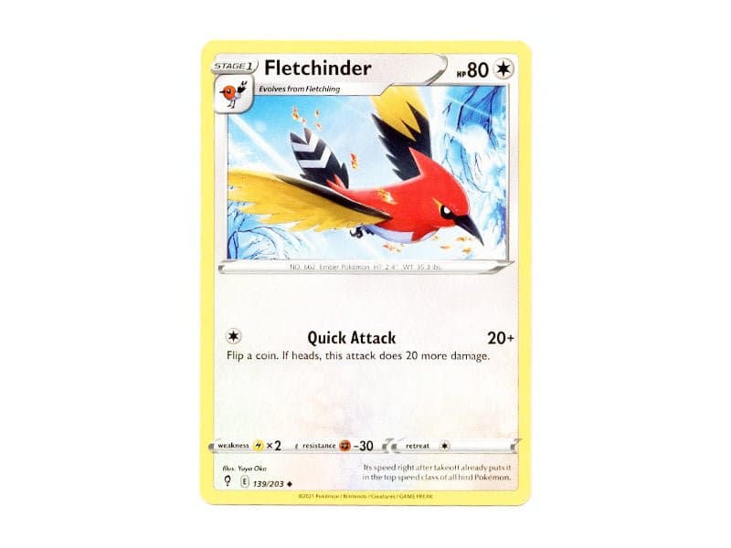 Fletchinder 139/203 - Common - BattleofCards