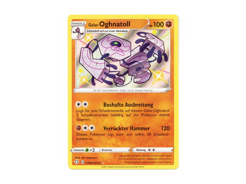 Galar-Oghnatoll SV066/SV122 - Holo Rare - DE - BattleofCards