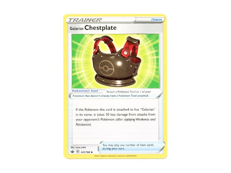 Galarian Chestplate 141/198 - Common - BattleofCards