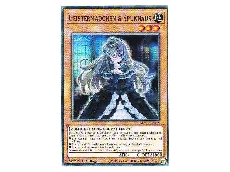 Geistermädchen & Spukhaus - SDCB - DE015 - Einzelkarten Yu - Gi - Oh! - BattleofCards