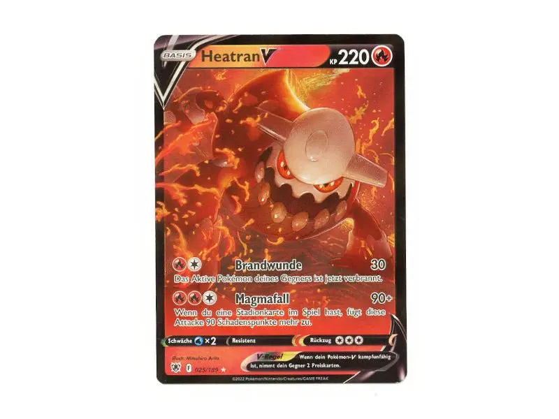 Heatran V 025/189 - Ultra Rare - DE - Einzelkarten - BattleofCards