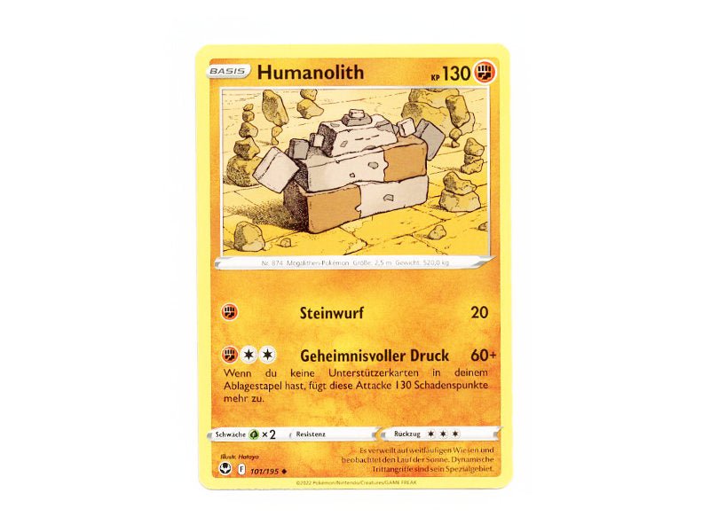 Humanolith 101/195 - Common - DE - BattleofCards