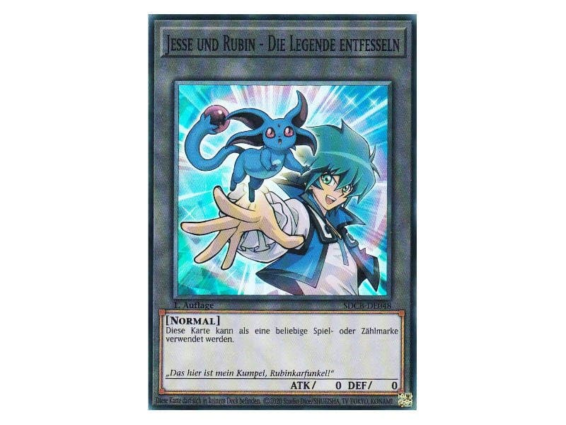 Jesse and Ruby - Unleashing the Legend - SDCB-DE048 - BattleofCards